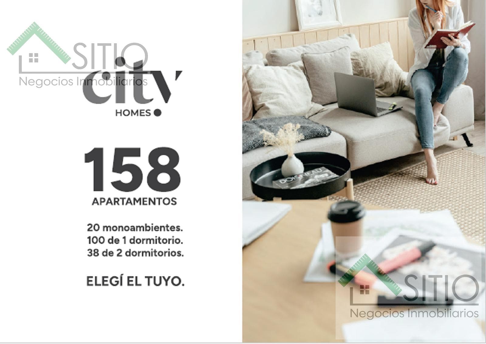 2-Bedroom Apartment for Sale with a Patio in Cordon