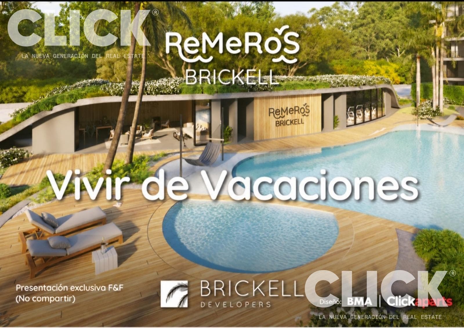 For Sale - 3-room apartment with garden - under construction - Remeros Brickell - Tigre