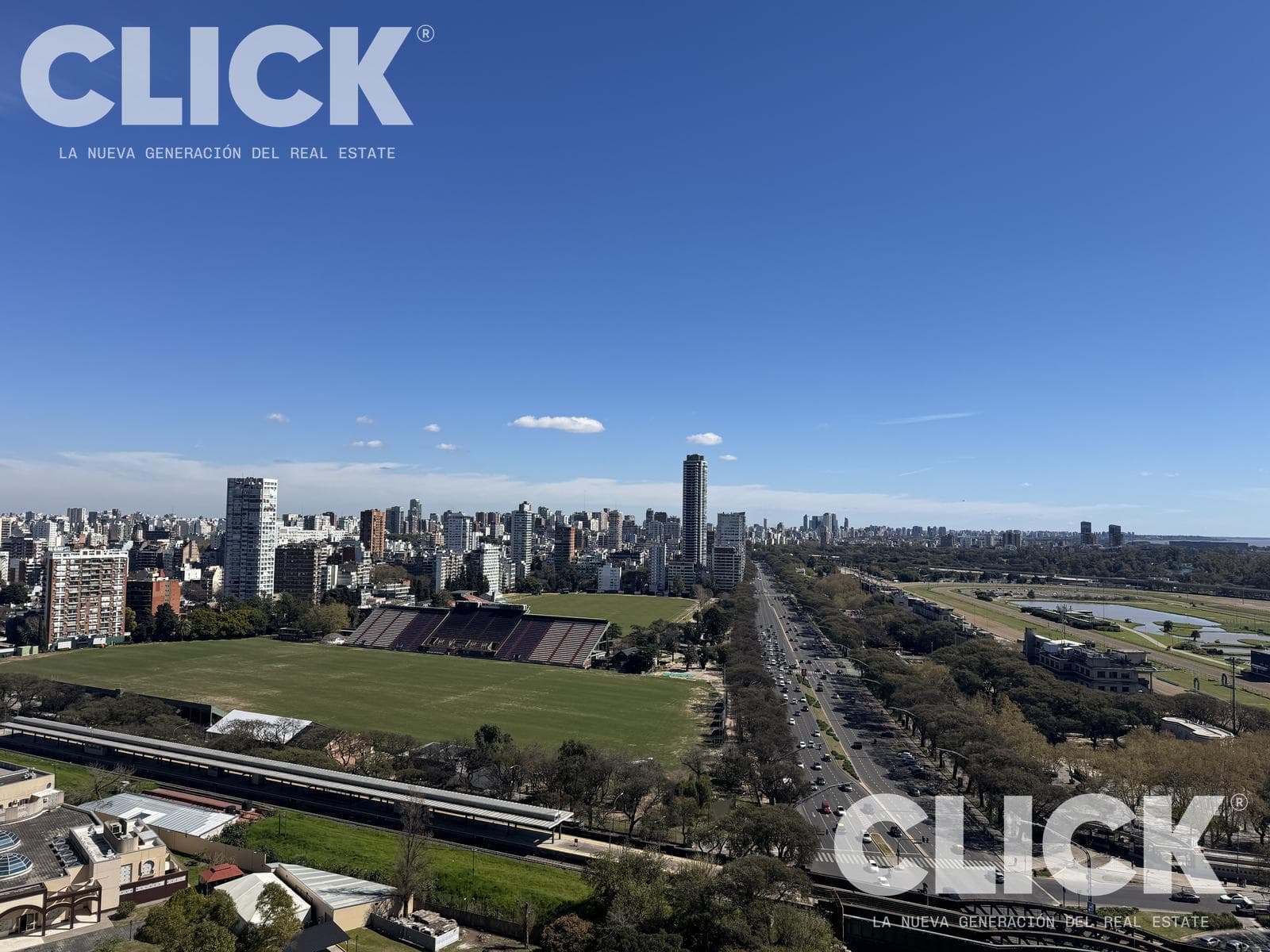 FOR RENT - 4-ROOM APARTMENT WITH A VIEW OF THE POLO CLUB – L’AVENUE LIBERTADOR – Zaha Hadid Architects - PALERMO