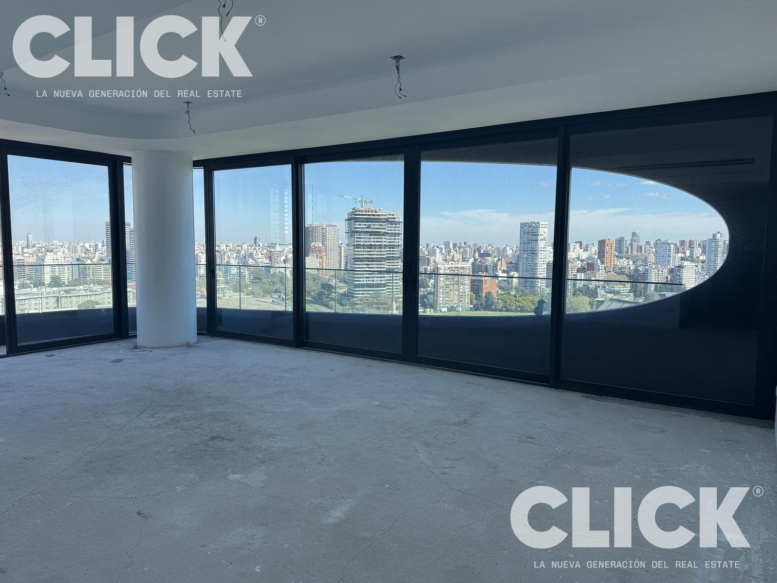 FOR RENT - 4-ROOM APARTMENT WITH A VIEW OF THE POLO CLUB – L’AVENUE LIBERTADOR – Zaha Hadid Architects - PALERMO