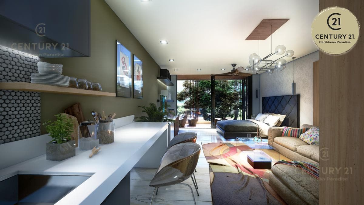 En venta Estudio Penthouse en uno de los mejores desarrollos de Tulum P3519