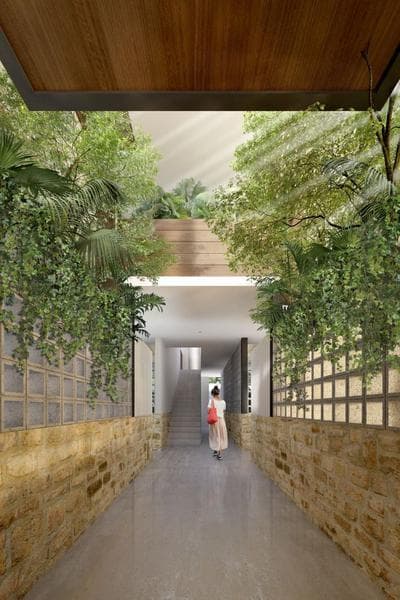 Eco-chic condos in the exclusive Aldea Zama neighborhood P2529