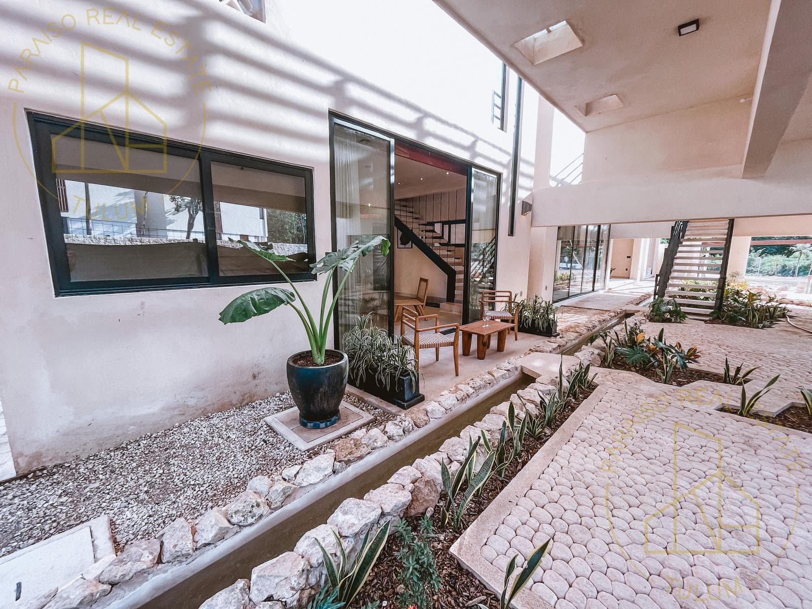 3-bedroom townhouse on 5th Avenue in Tulum, available with interest-free in-house financing
