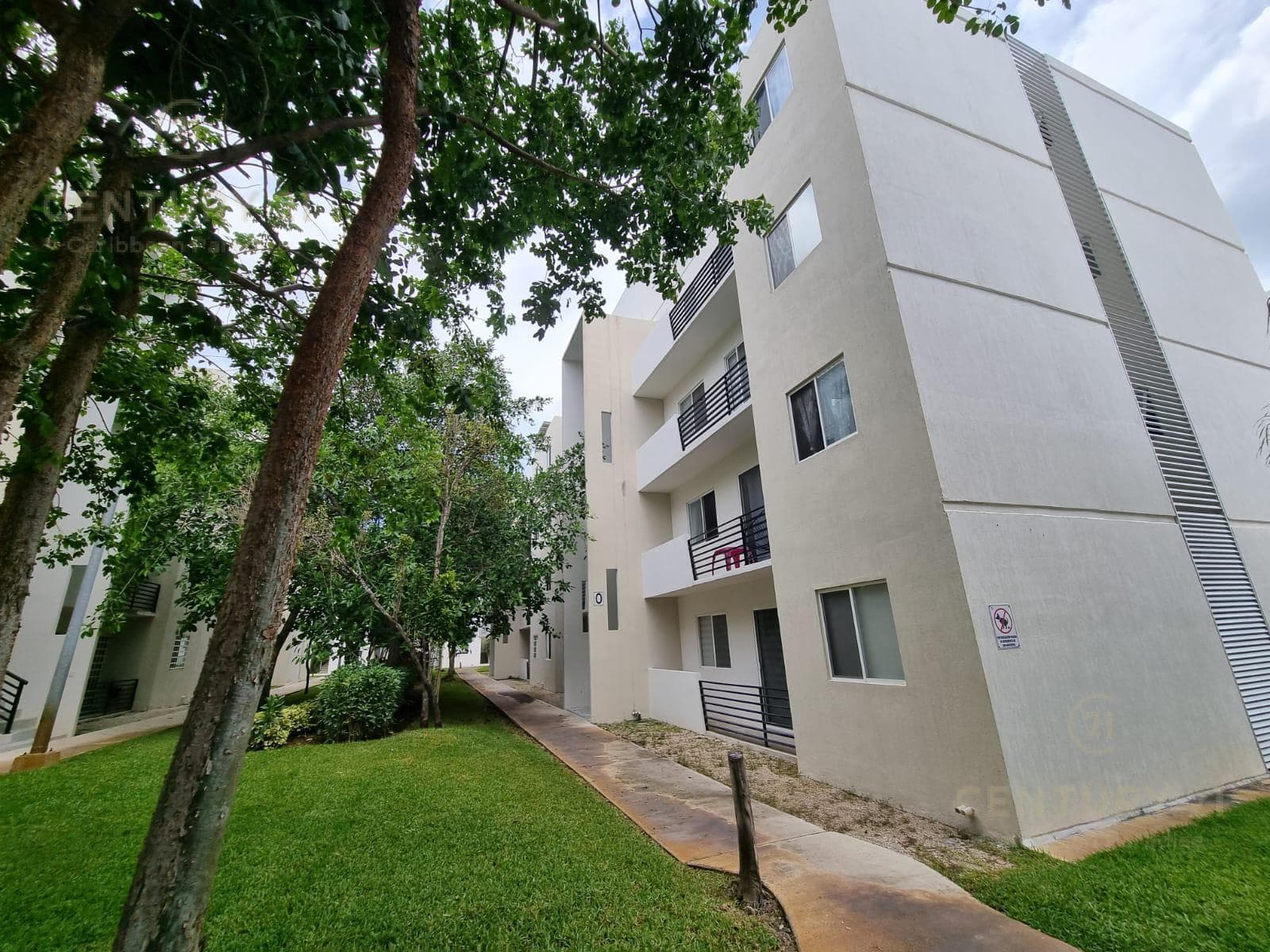 Furnished 3-bedroom apartment for rent in Los Olivos, Playa del Carmen P3505