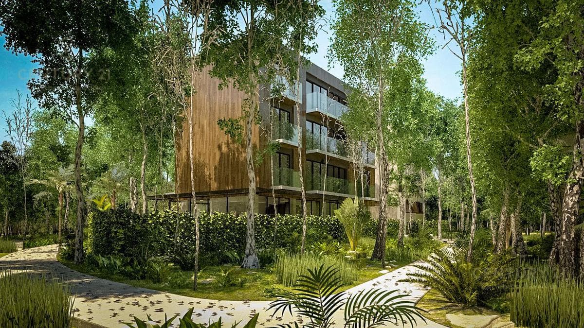Exclusiva residencia en zona selvatica de Tulum P2984