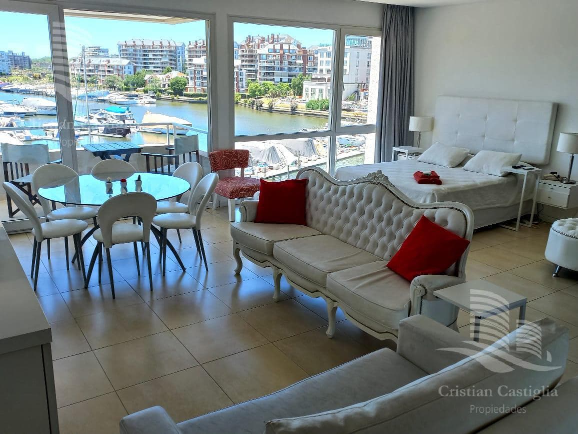 For Sale and Rent - Apartment by the River, Balcony - Bahia Grande, Wyndham, Nordelta