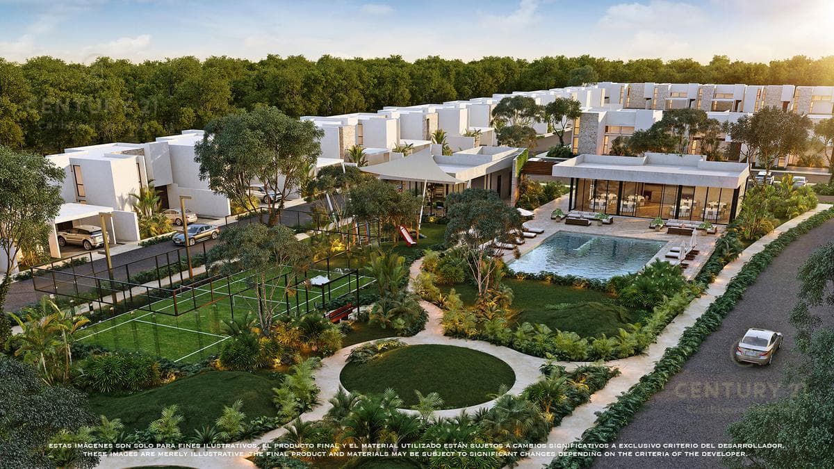 Preventa, Casas en exclusivo residencial Playa del Carmen P2735