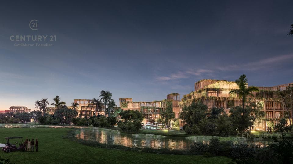 Increible departamento en condominio en el centro de la Riviera Maya P3229