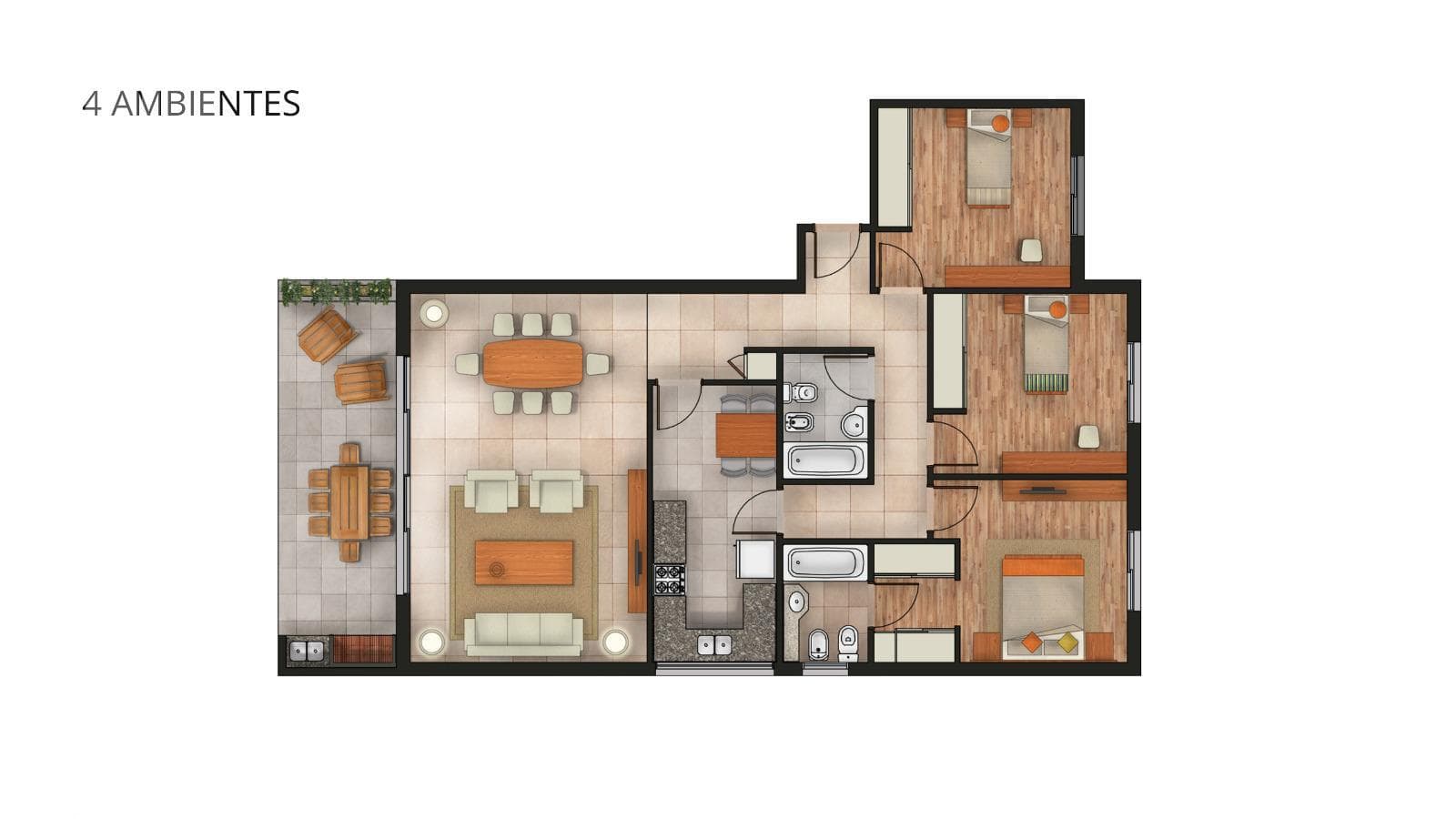 4-room apartment for sale - Ingeniero Maschwitz