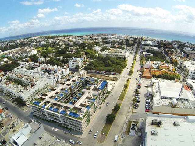 FOR SALE 2 BR CONDO AT THE CITY PLAYA DEL CARMEN QUINTANA ROO P3494