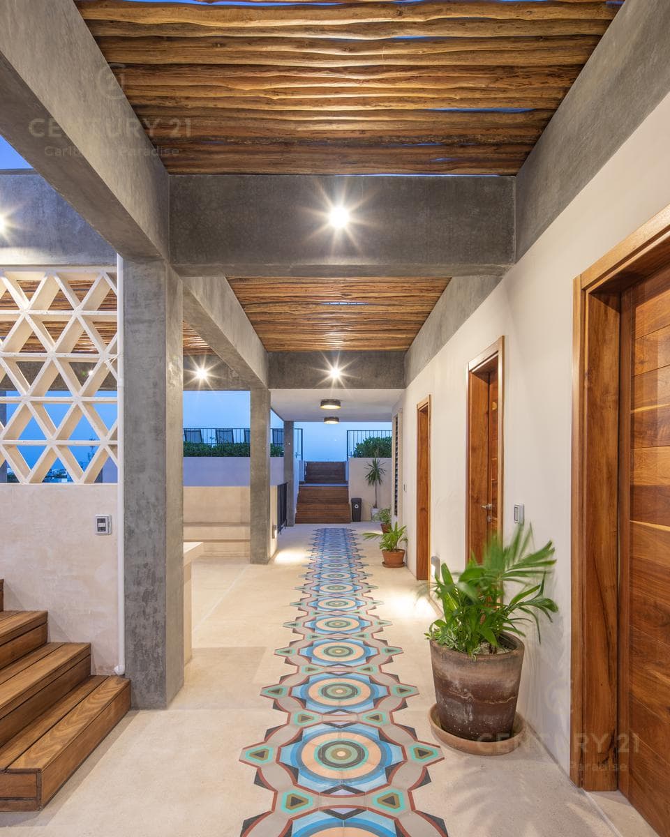 Bonito y elegante departamento 2 rec amueblado en Playa del Carmen Centro P3296