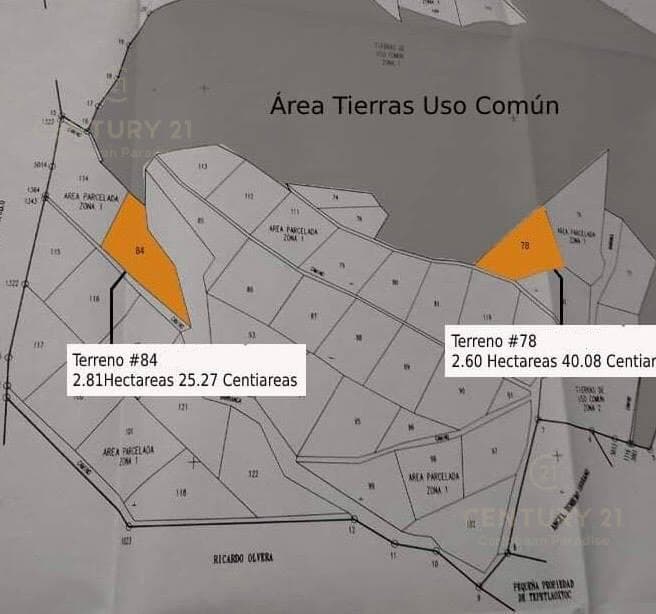 For Sale: 2 Plots of Land in Jolalpán, Municipality of Tepetlaoxtoc, Texcoco, State of Mexico. C3021