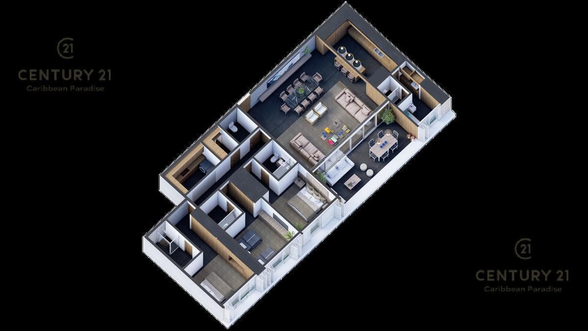 Lujosos Departamentos de 3 Hab en Venta dentro de Exclusivo Residencial P3959