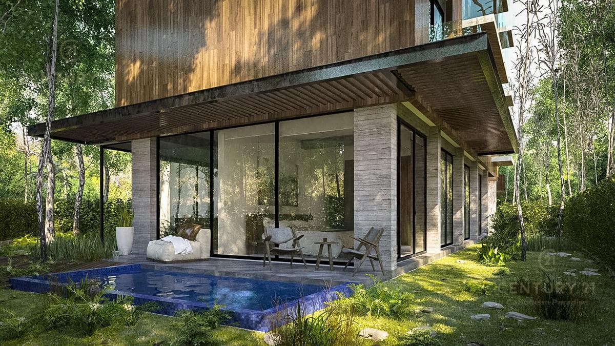 Exclusive Residence in a Wilderness Area of Tulum P2984