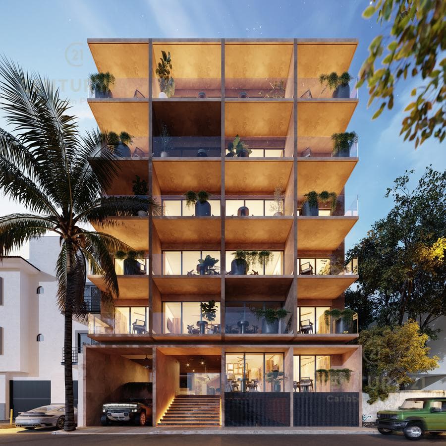 Bonitos Estudios en Venta en tranquilo Condominio de Playa del Carmen P3952