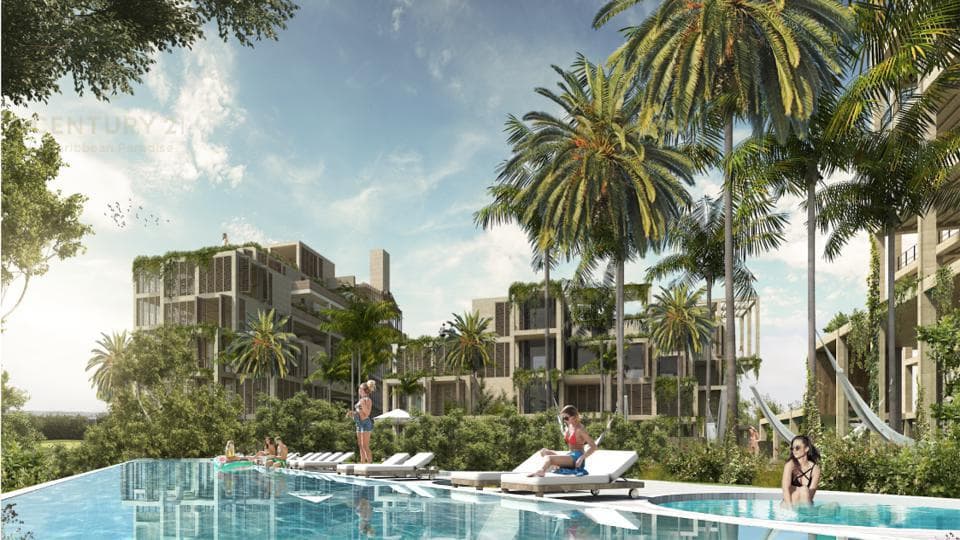Increible departamento en condominio en el centro de la Riviera Maya P3229