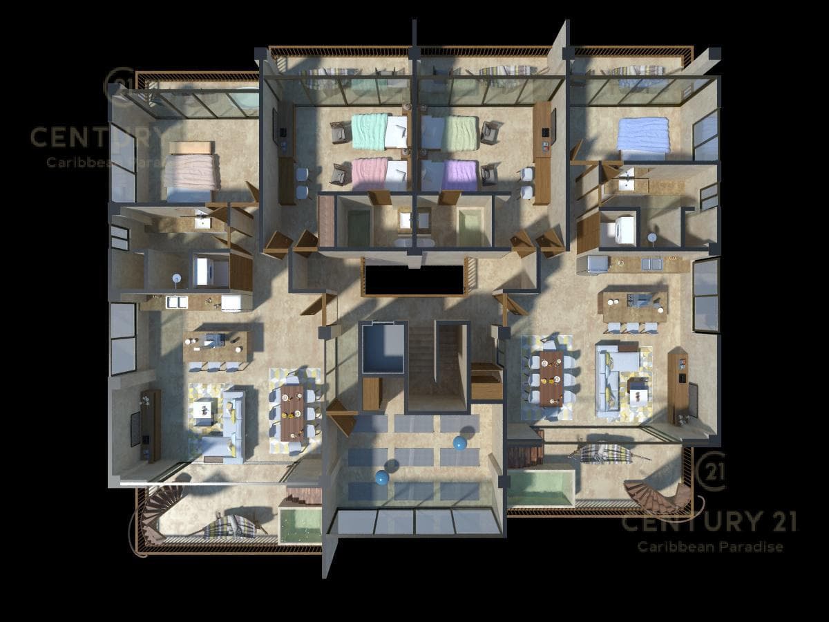Residencias Boutique de lujo en Aldea Zama P2733