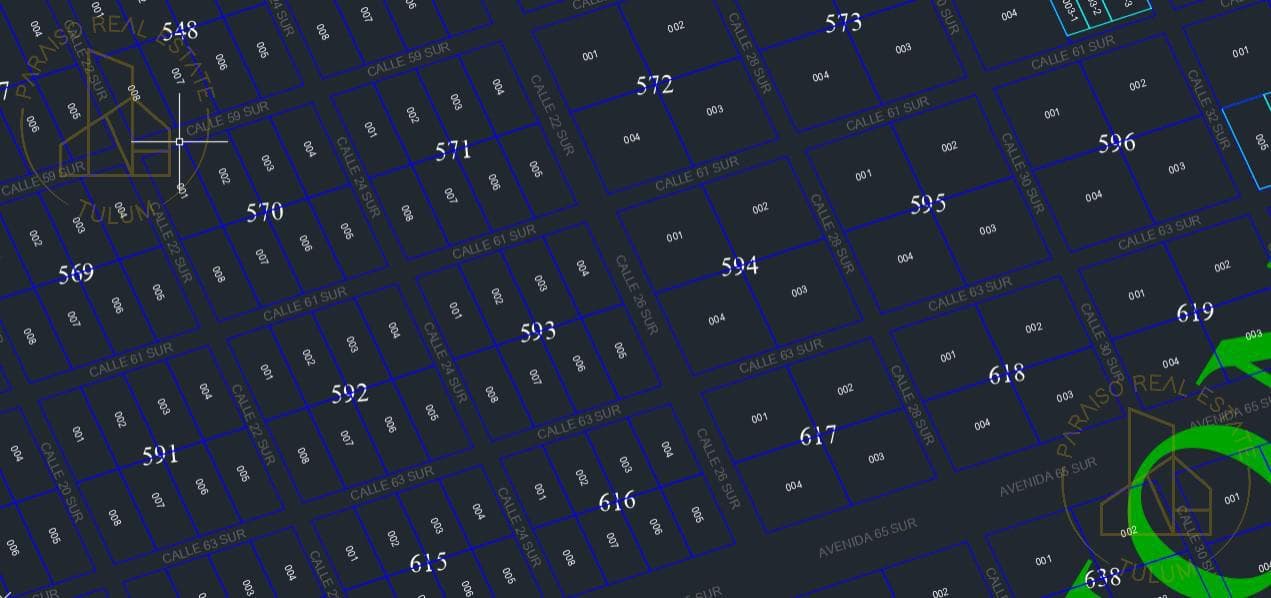 Lot of 1,250 m² Reg. 8, No. 593, Lot 2
