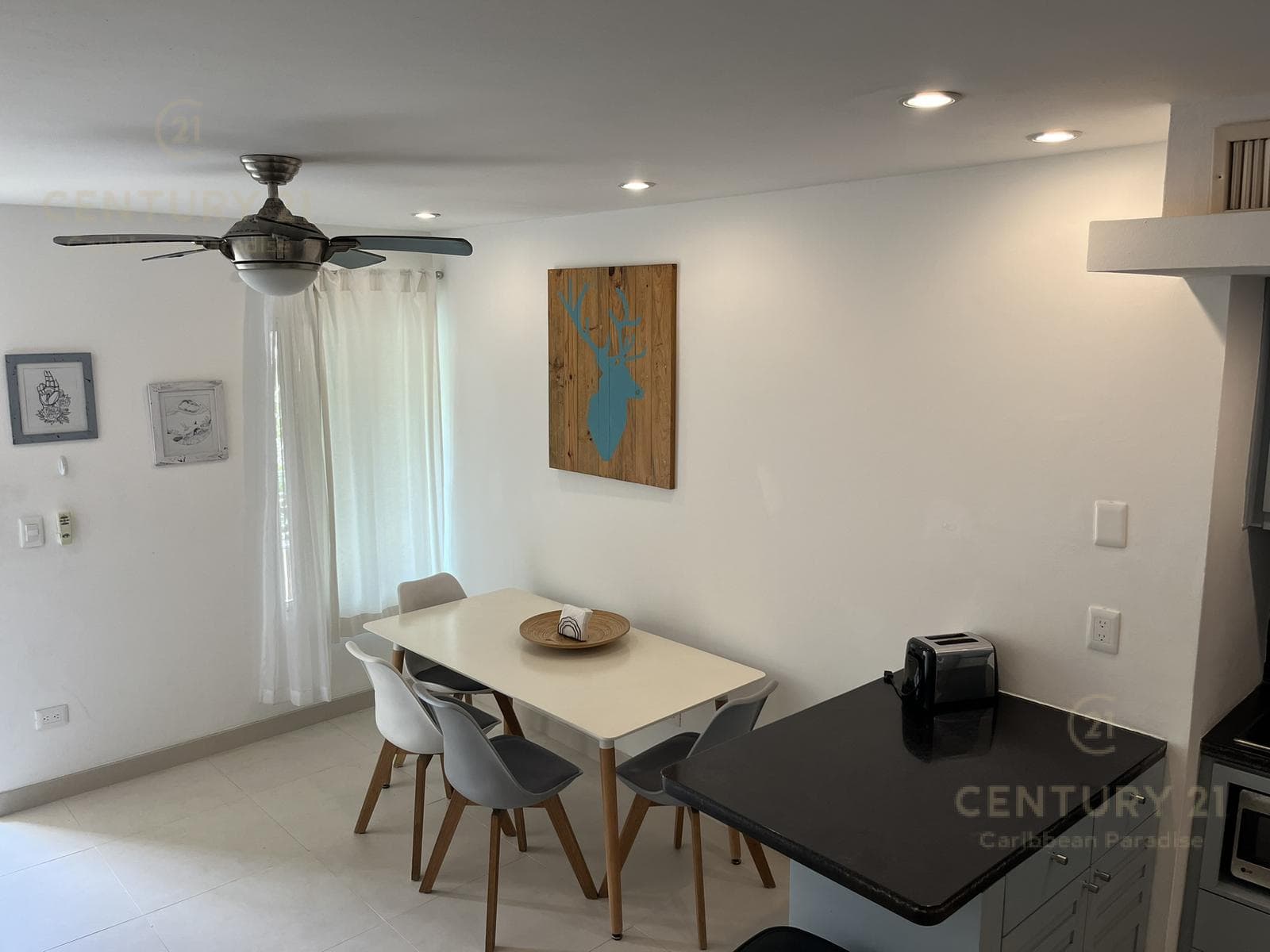 2-bedroom, 3-bathroom apartment in downtown Playa del Carmen P4206