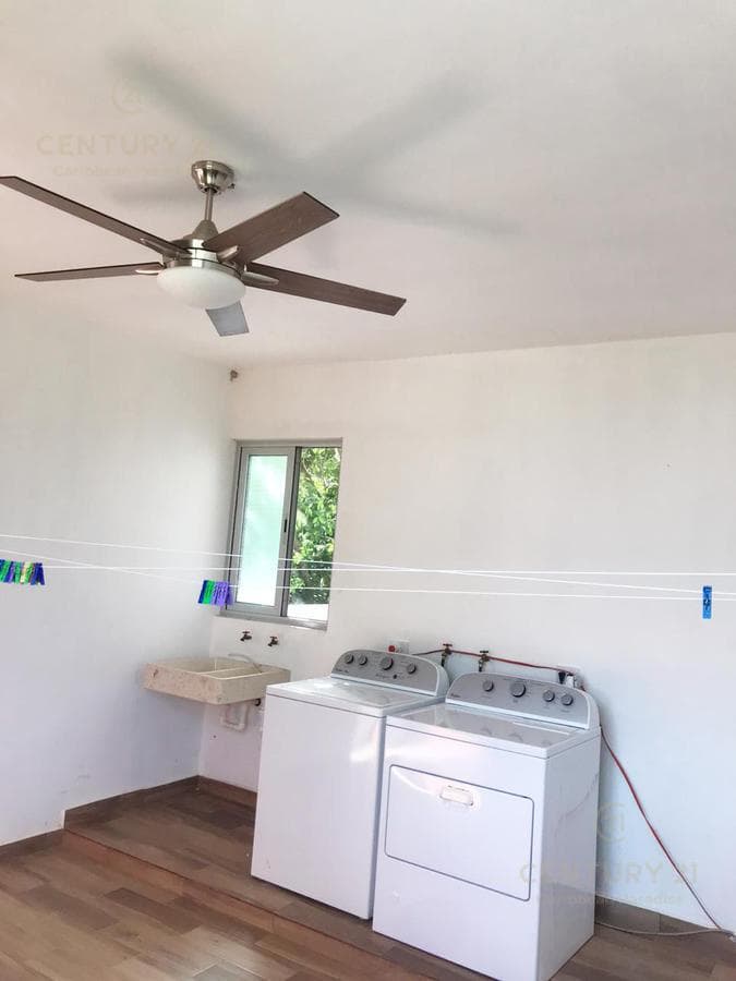 Renta departamento PB amueblado Selvamar Playa del Carmen P3916