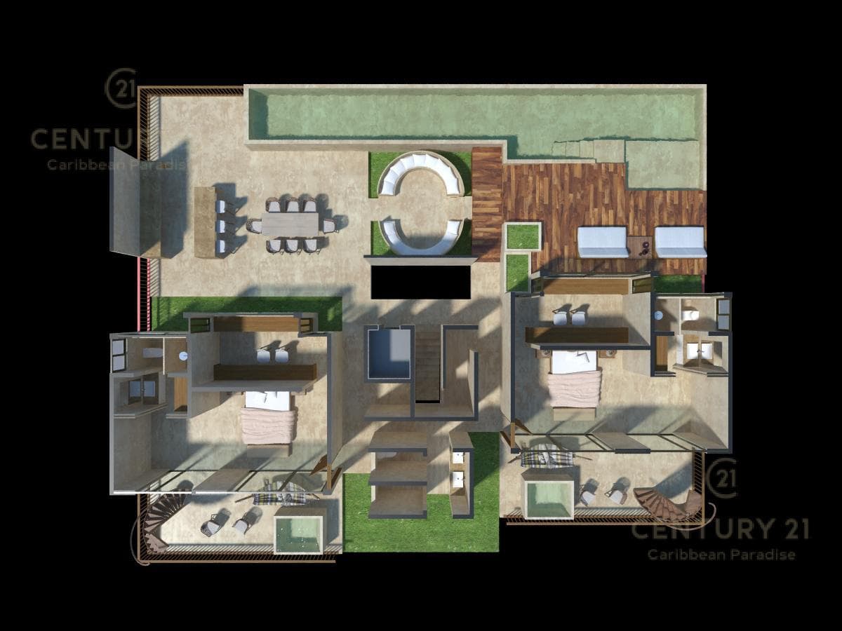 Residencias Boutique de lujo en Aldea Zama P2733