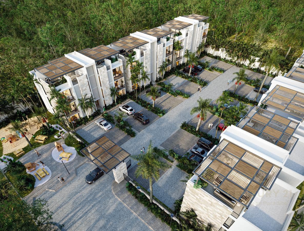 Modern 3-Bedroom Apartments for Sale in Playa del Carmen P3950