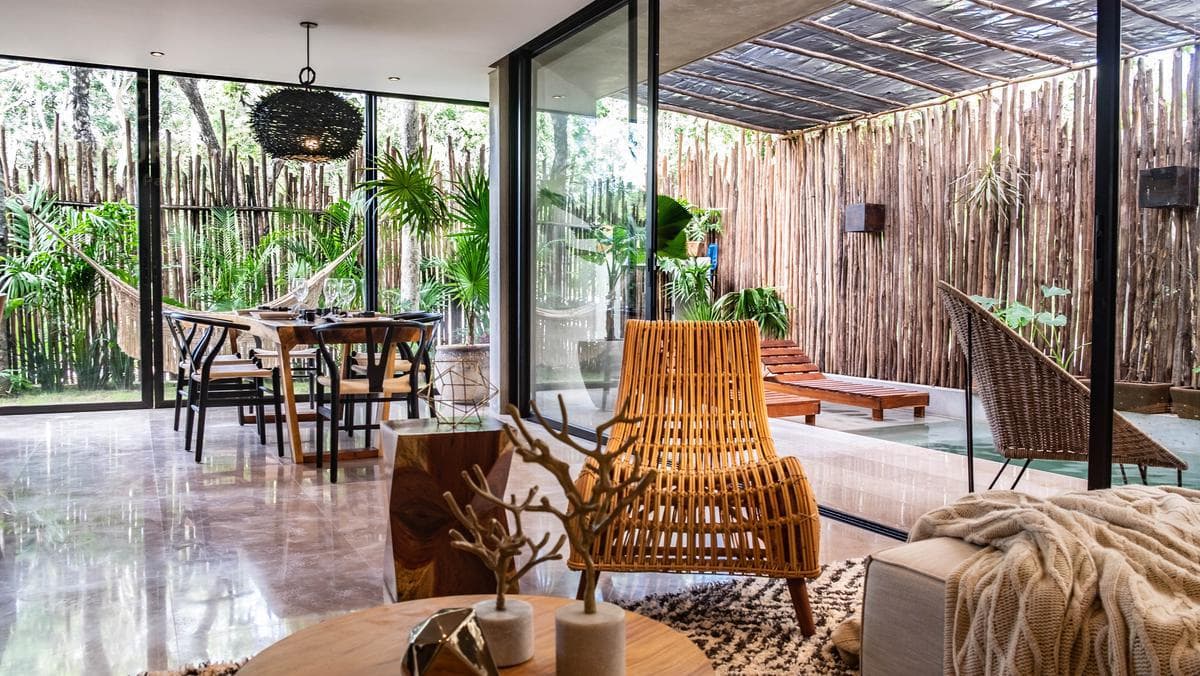 Sustainable Architecture Apartments in Tulum P2487