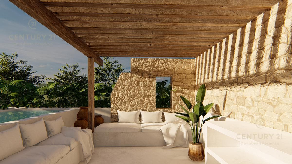 Hermosa Casa en Venta 3 hab Aldea Zama Tulum P3926
