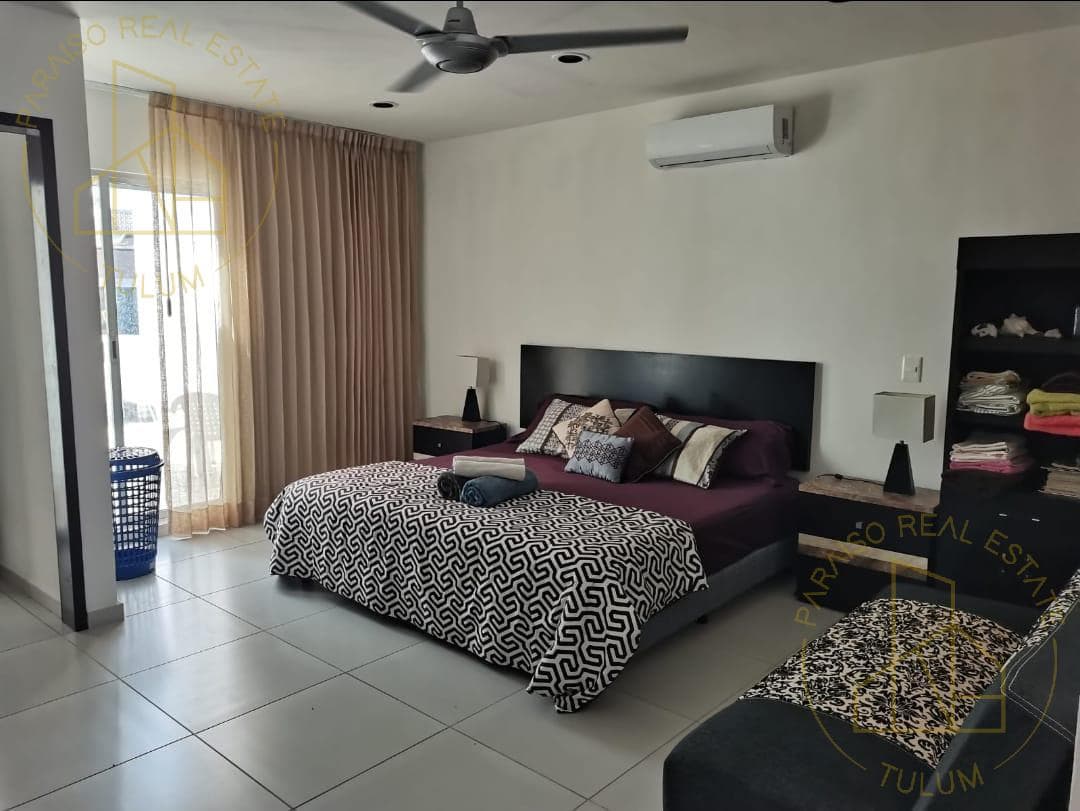 Penthouse Studio Apartment for Rent with Private Terrace in Aldea Zama, Tulum
