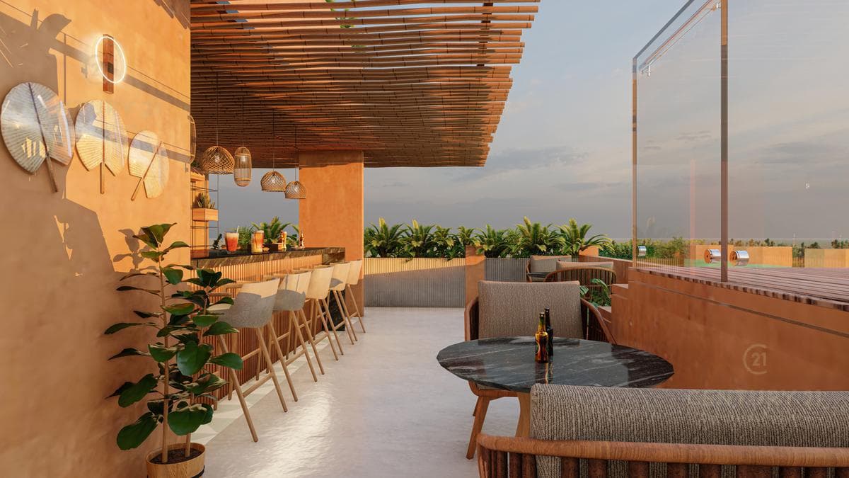 Incredible Studio Apartments for Sale with Luxury Amenities on Av. Juárez in Playa del Carmen P3957