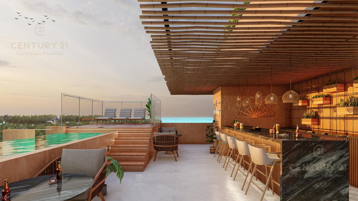 Increíbles estudios en Venta con Amenidades de lujo en Av. Juárez Playa del Carmen P3957