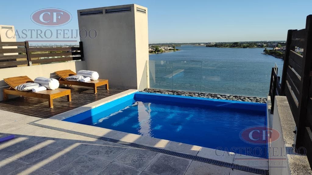 For Sale: 3-room top-floor apartment with a pool in Praia - Nordelta