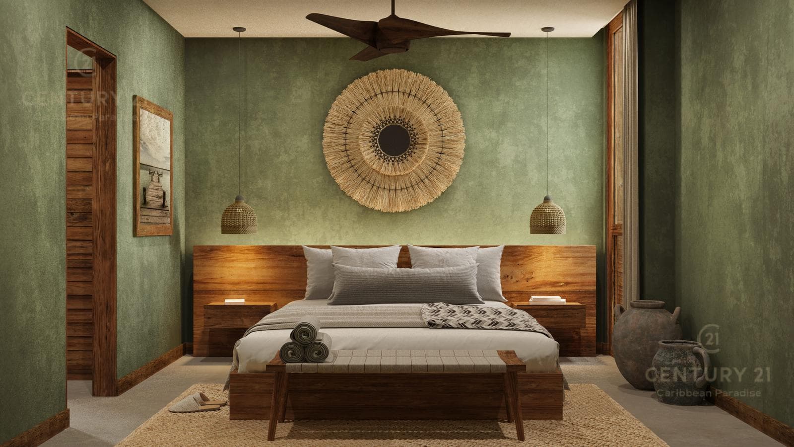 Beautiful 1-Bedroom Apartment in an Oceanfront Building for Sale in Bahía Tankah, Tulum P4043