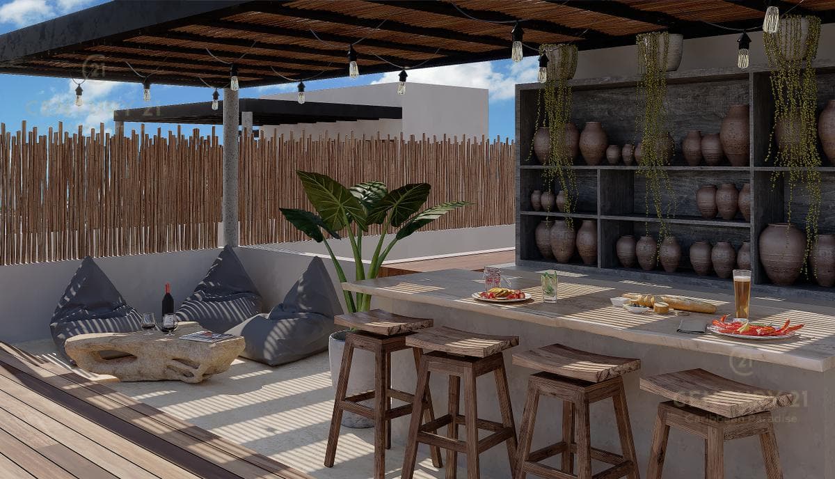 Luxury 2-Bedroom Apartments for Sale with Ocean Views in Holbox P3925
