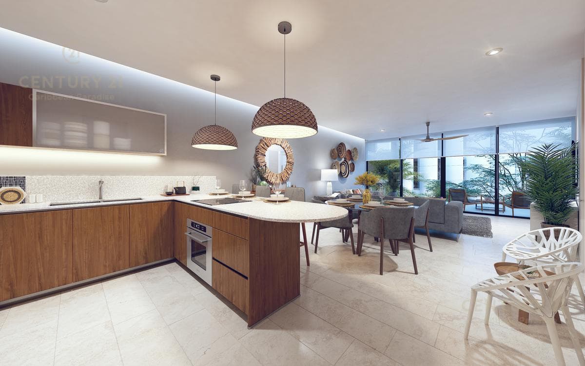 Increible departamento a una cuadra del mar Playa del Carmen P2726