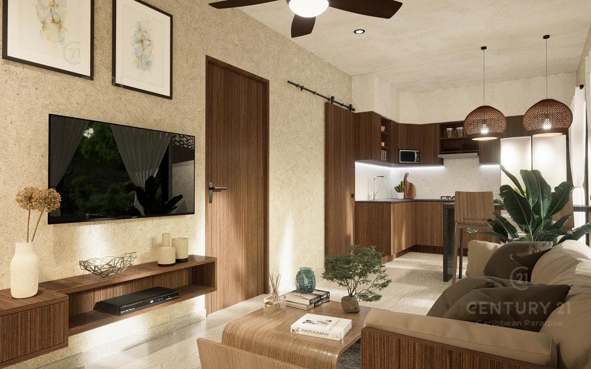 Increíbles Departamentos en Venta 1 o 2 hab en Region 8 Tulum P3927