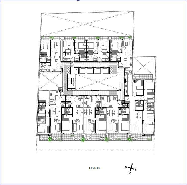 Three-bedroom apartment for sale in Pocitos - 405