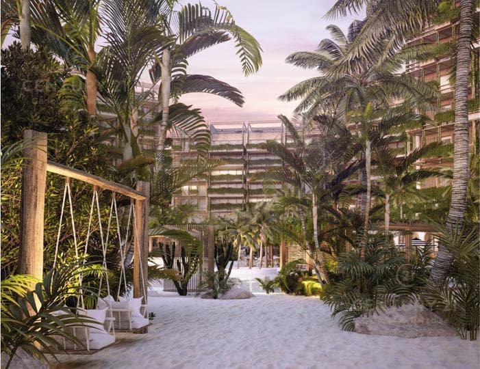 Increible departamento en condominio en el centro de la Riviera Maya P3229