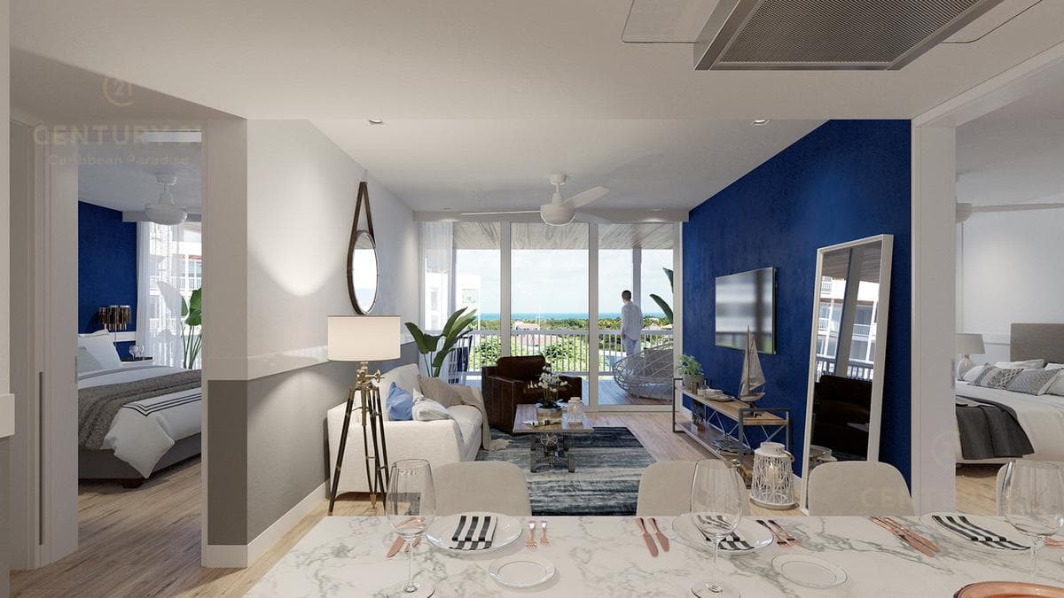 3-Bedroom Penthouse in Puerto Aventuras P2386