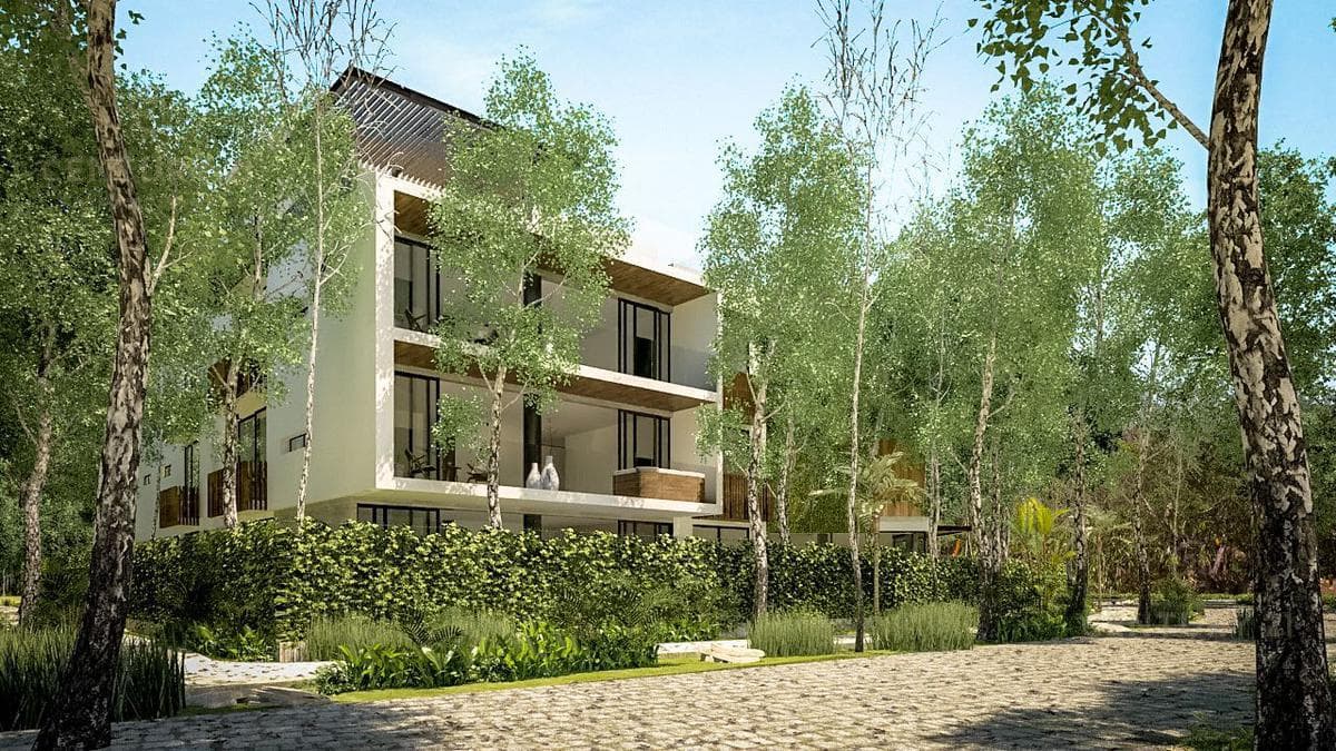 Exclusiva residencia en zona selvatica de Tulum P2984