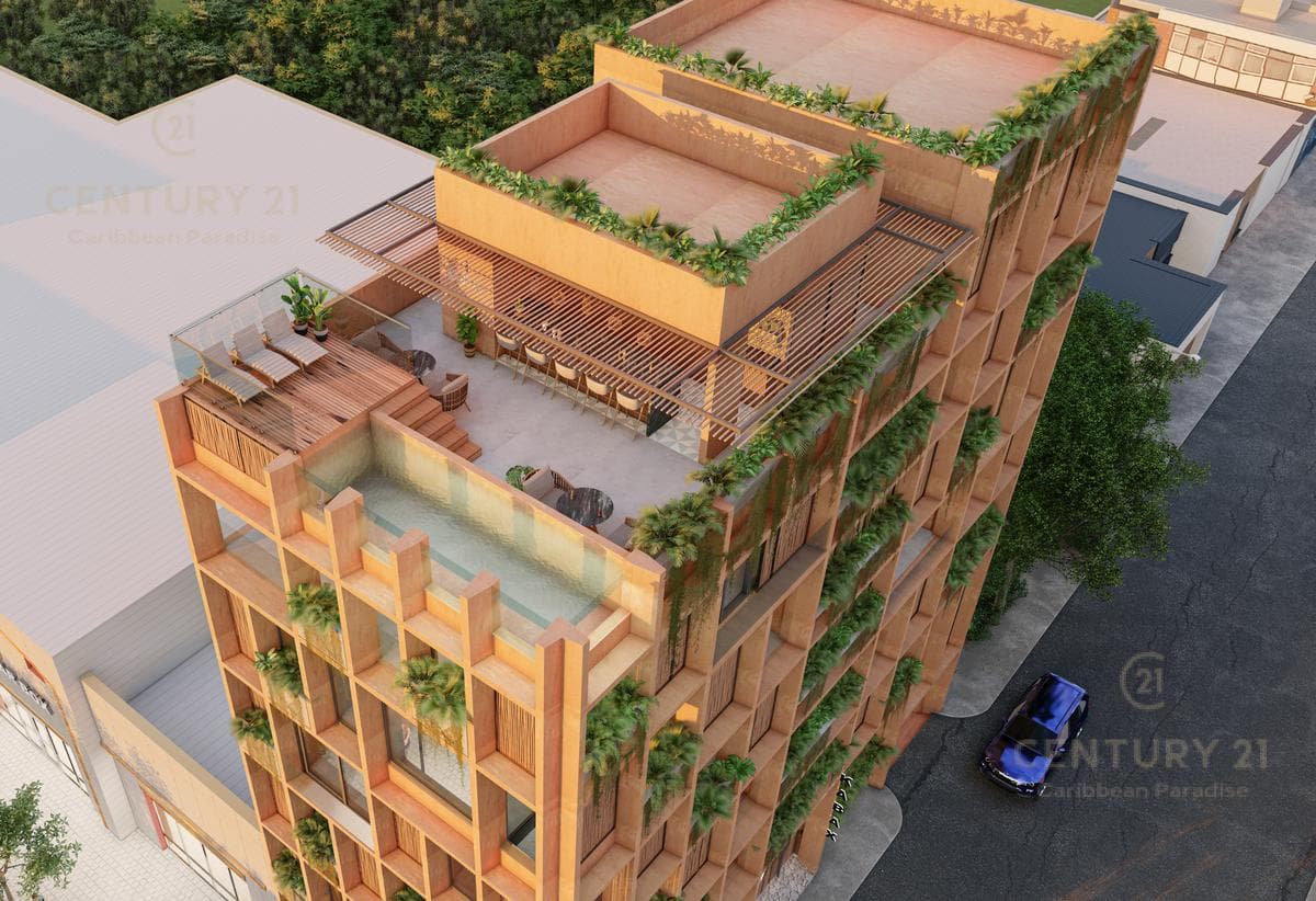Incredible Studio Apartments for Sale with Luxury Amenities on Av. Juárez in Playa del Carmen P3957