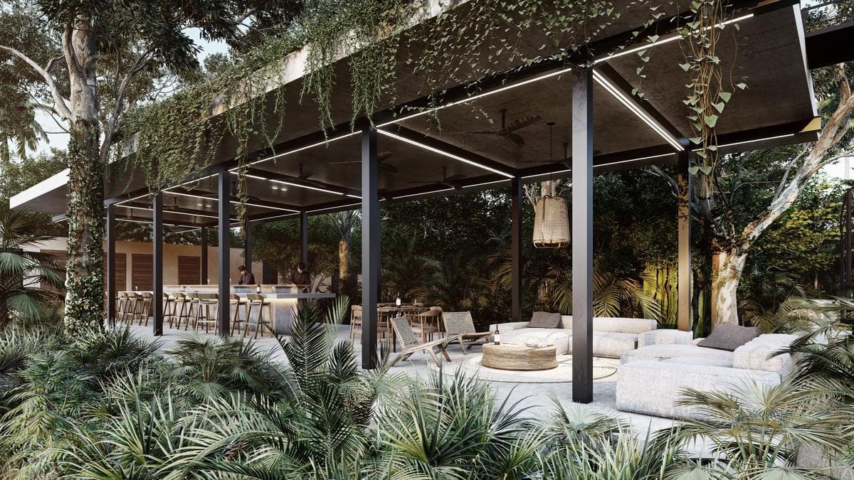 Increíble Loft en Venta 1 Hab. en medio de la selva en Tulum P3377