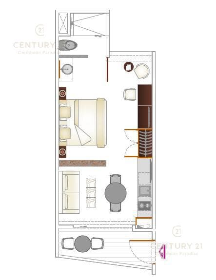 Venta de Hermosos Estudios en Playa del Carmen Centro P3858