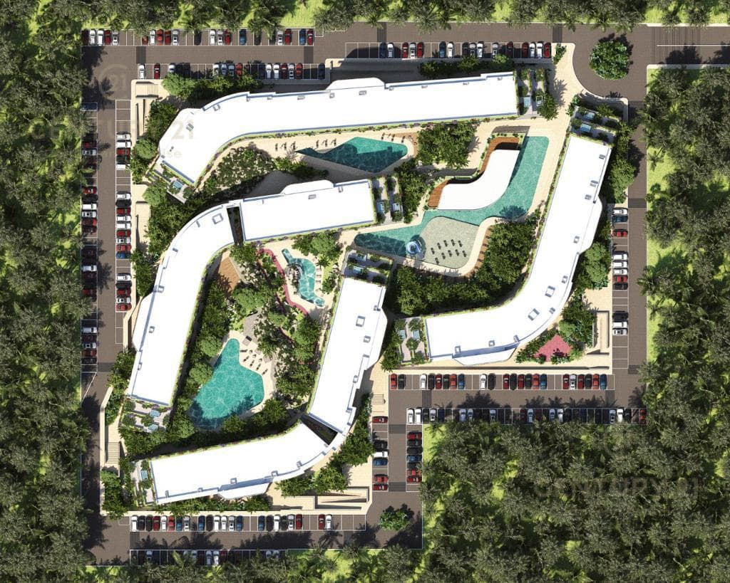 Venta de lujoso Estudio en Playacar Playa del Carmen P3855