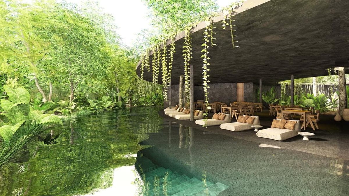 Exclusiva residencia en zona selvatica de Tulum P2984