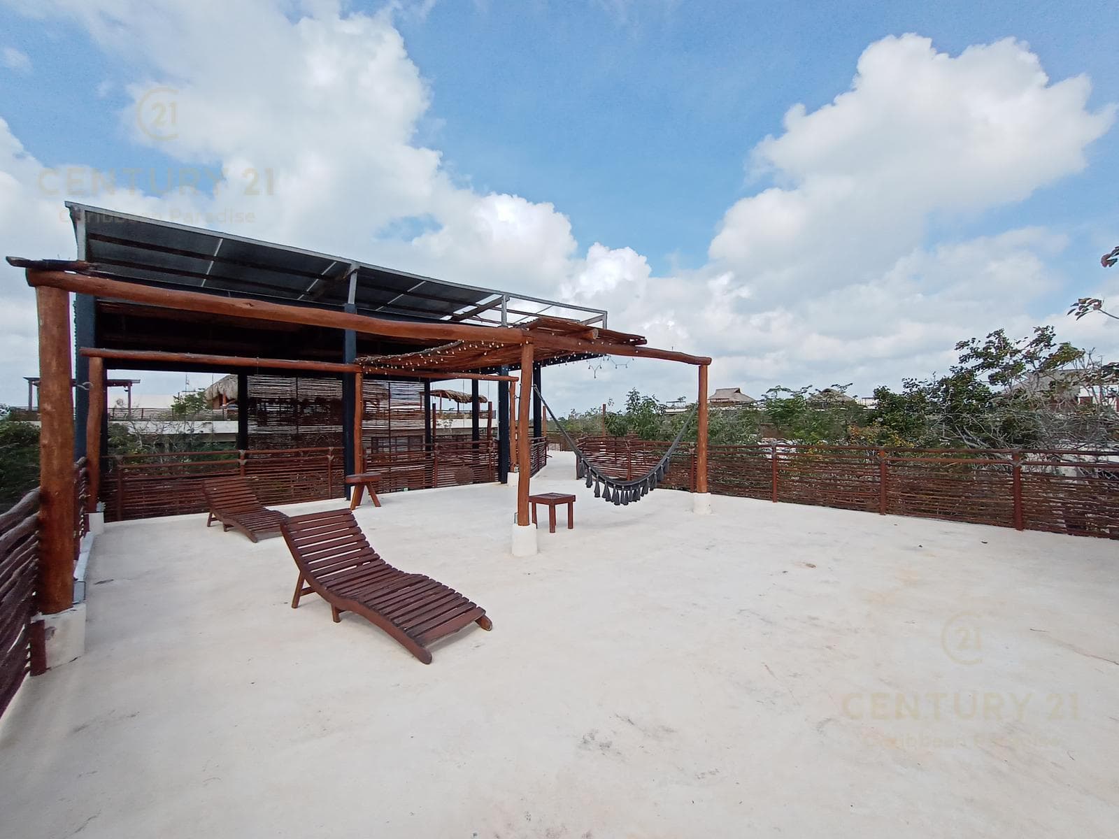 Casa en renta solo a largo plazo 3 rec amueblada en Selva Norte Tulum P3773