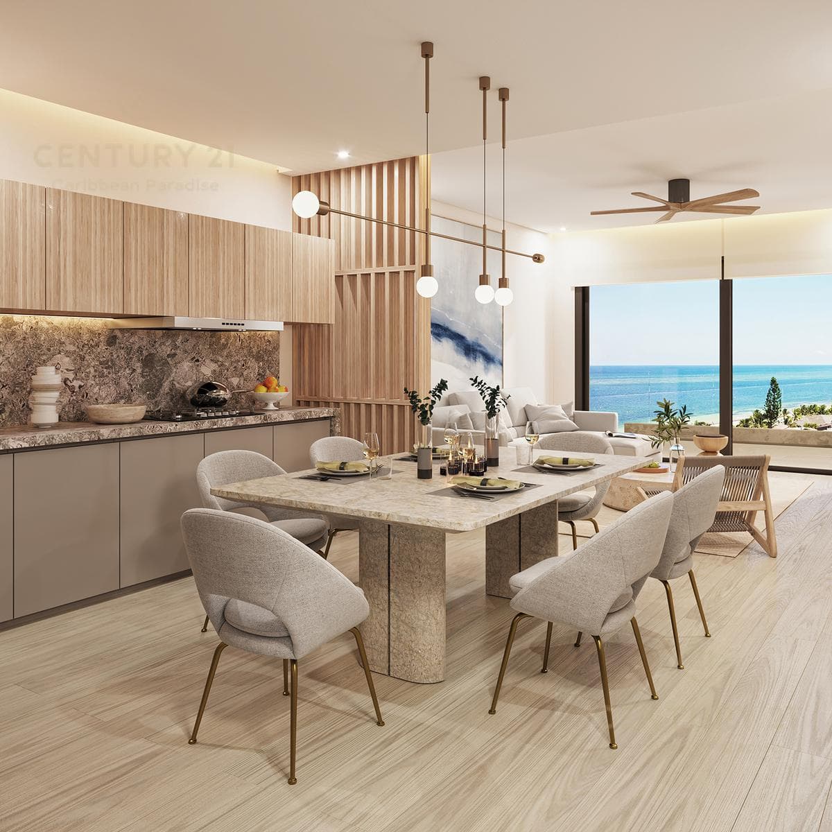 Pre-sale of an apartment in Puerto Morelos C3802