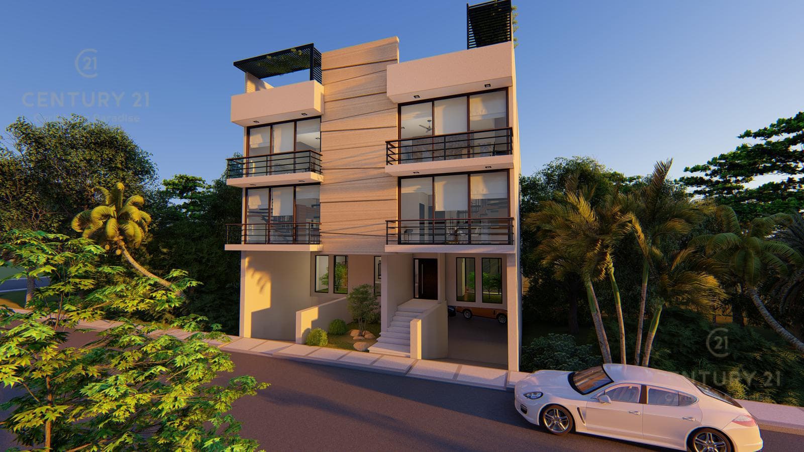 Bonito departamento en pequeño condominio en el corazón de Playa del Carmen P2983