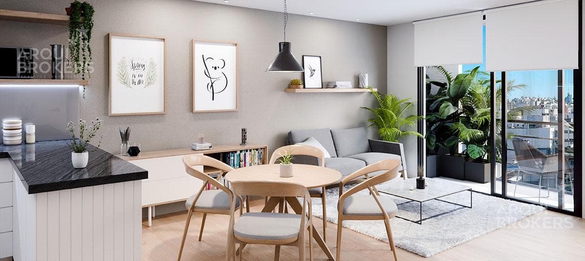 Two-bedroom penthouse apartment for sale in La Blanqueada - 1203