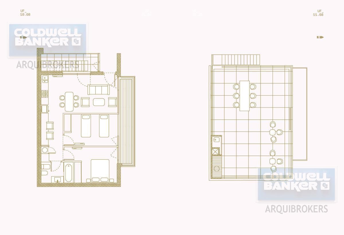 2-Bedroom Penthouse Apartment for Sale with Rental Income in Downtown - 1008